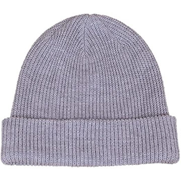 Classic Acrylic Knit Cuff Beanie Cap Beanie Hat